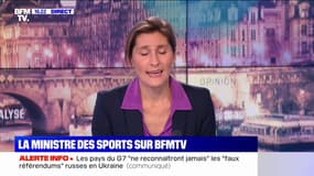 Amélie Oudéa-Castéra sur l'affaire Kheira Hamraoui: "Cette affaire est la négation même des valeurs du sport"