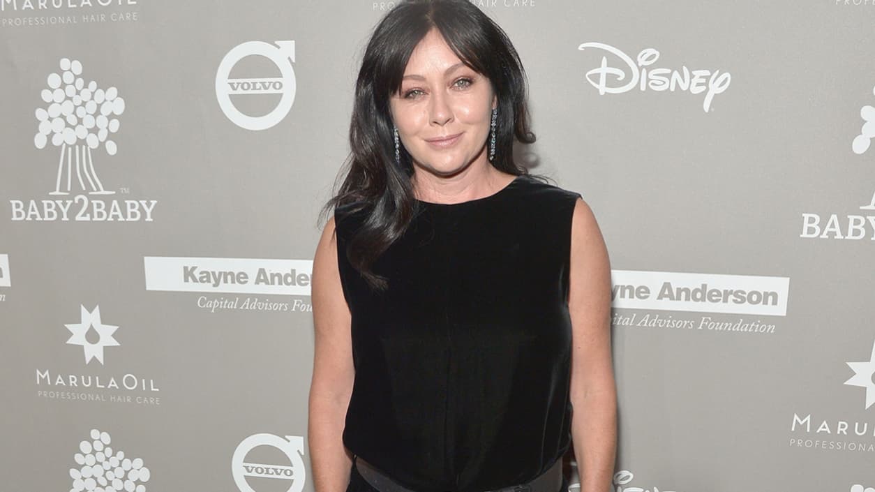Shannen Doherty en novembre 201 Shannen Doherty en novembre 201