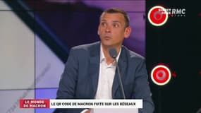 Le monde de Macron: Le QR Code de Macron fuite sur les réseaux sociaux - 22/09