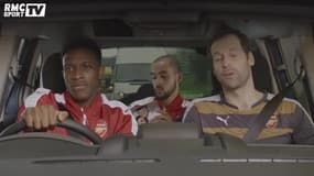 Cech, welbeck et Walcott en voiture ça donne…
