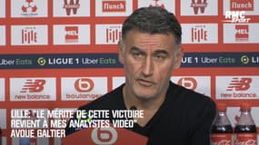 Lille : "Tout le mérite de cette victoire revient à mes analystes vidéo" avoue Galtier