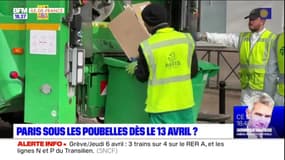 Paris: une nouvelle grève des éboueurs attendue le 13 avril