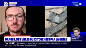 Orages: plusieurs villes du département touchées par un épisode de grêle 