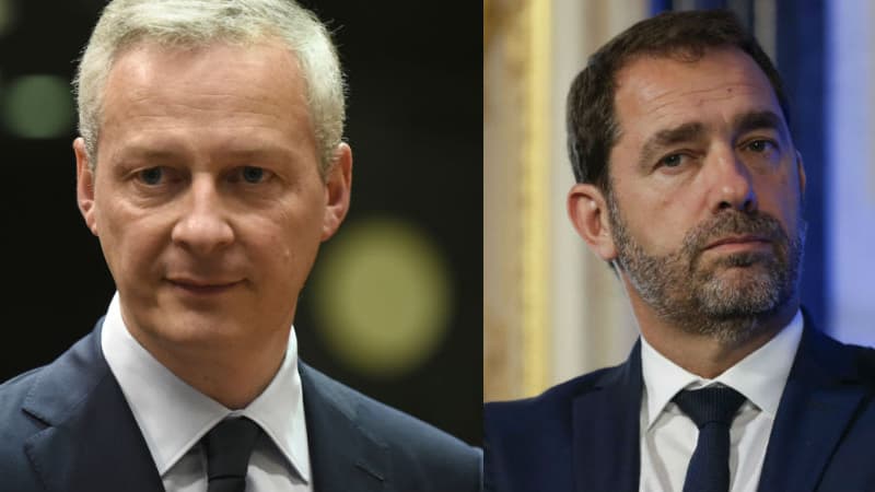 Bruno Le Maire et Christophe Castaner.