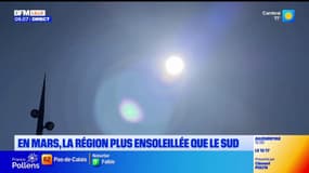 Météo: le nord de la France a été plus ensoleillé que le sud au mois de mars