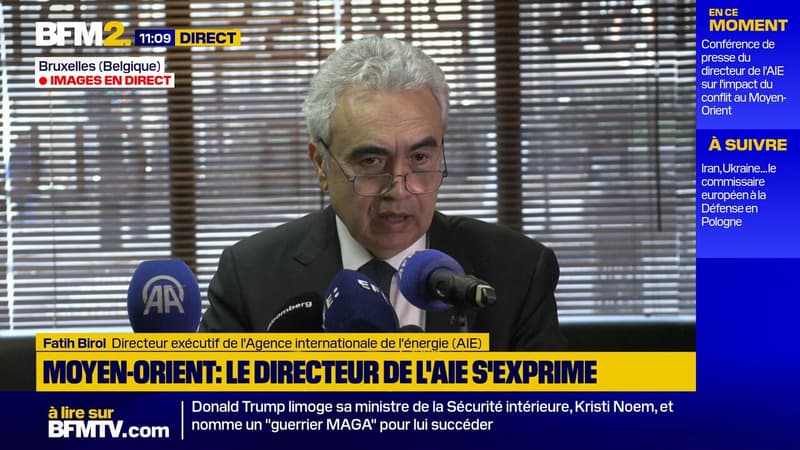 Moyen-Orient: "il y a beaucoup de pétrole sur le marché", rassure l'Agence internationale de l'énergie