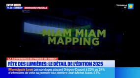 Fête des Lumières 2025 : les premières images de l'œuvre "Miam Miam Mapping"