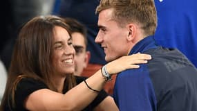 Antoine Griezmann et Erika Choperena 