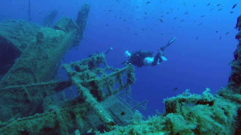 Un plongeur à Chypre. (photo d'illustration)