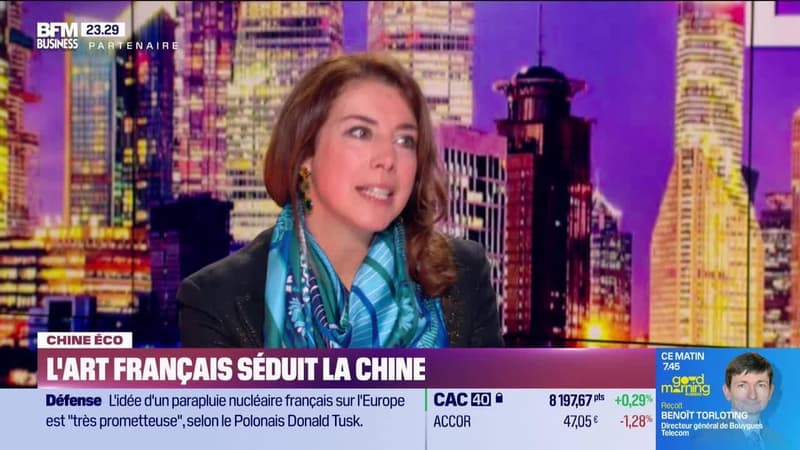 Chine Éco : L’art français séduit la Chine, par Gilane Barret - 06/03