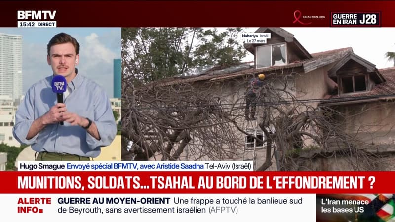 Munitions, soldats...Tsahal redoute un "effondrement interne" de l'armée israélienne