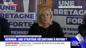 Marine Le Pen : "Je serais la présidente qui incarne le retour et la restauration de l'autorité de l'État"