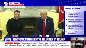 Ukraine/Russie: "Je suis au milieu (...) je suis pour les deux, je veux qu'on trouve une solution", affirme Donald Trump