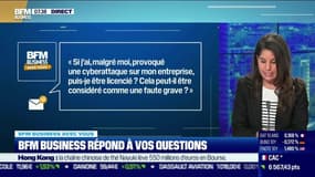 BFM Business avec vous : Provoquer malgré soi une cyberattaque sur son entreprise peut-il conduire à un licenciement ? - 30/06