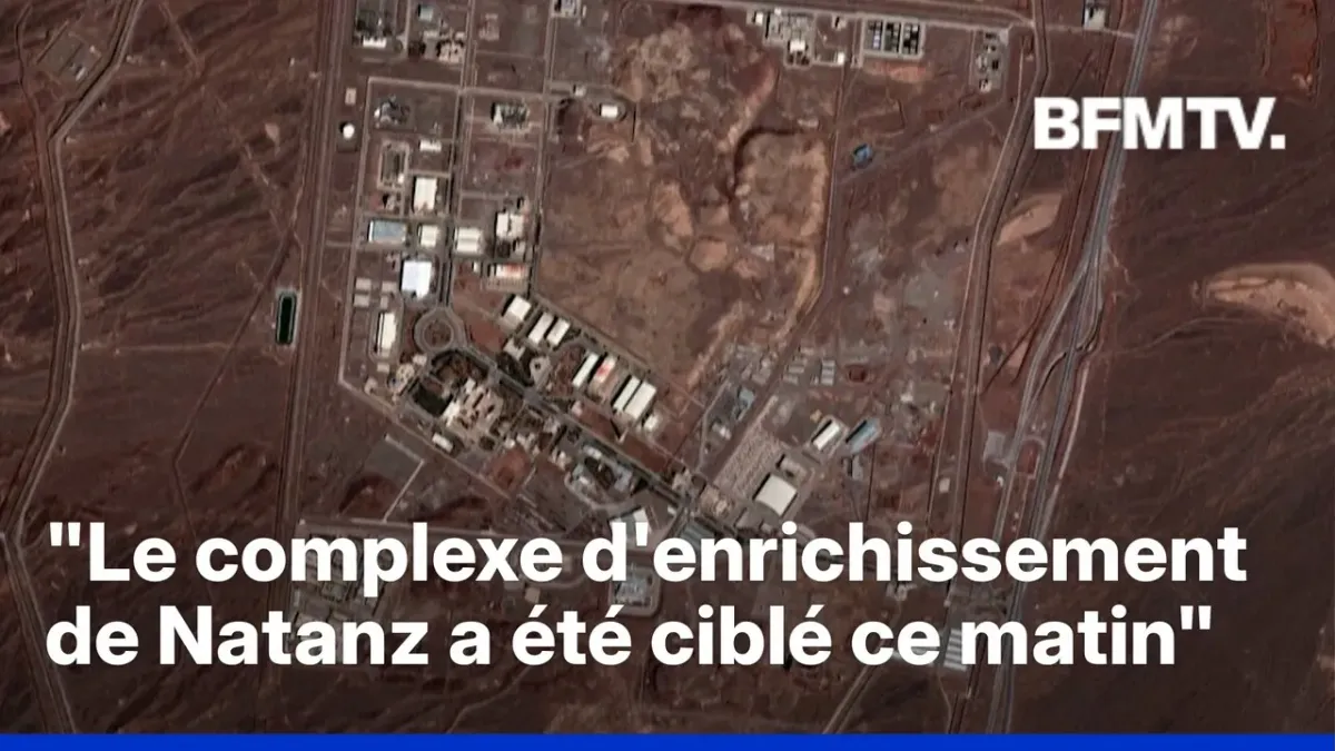 Natanz Complex Les États-Unis et Israël frappent le complexe nucléaire iranien de ...