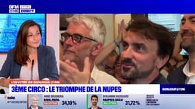 Législatives dans le Rhône: largement en tête dans la 3e circonscription Marie-Charlotte Garin (Nupes) salue un "nouvel espoir"