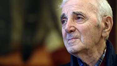 Charles Aznavour, le 16 novembre 2015.