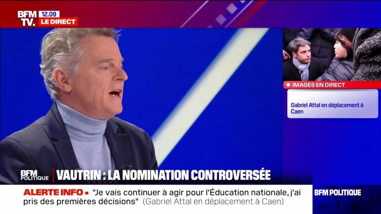 Pour Fabien Roussel, la nomination de Catherine Vautrin au ministère de