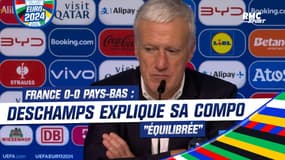 France 0-0 Pays-Bas : "Une équipe équilibrée', Deschamps justifie sa compo