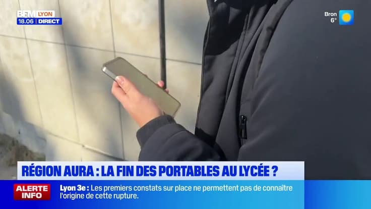 Auvergne-Rhône-Alpes : la fin des portables au lycée