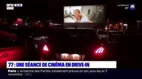 Seine-et-Marne: une séance de cinéma en drive-in