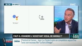 La chronique de Frédéric Simottel: Faut-il craindre l'assistant vocal de Google ? - 11/05