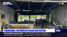 Tourcoing: des élèves contraints de se rendre dans un autre établissement après l'incendie de leur école