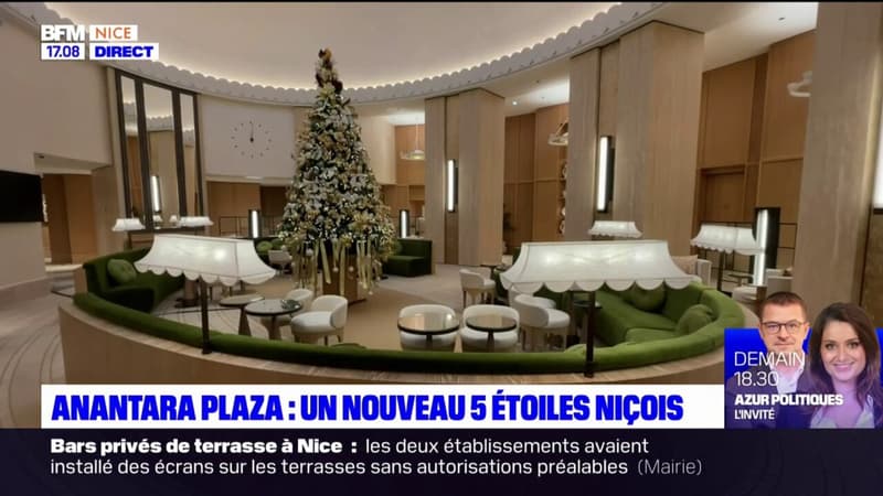 Nice: après plus de trois ans de travaux, l'hôtel "Anantara Plaza" a ouvert ses portes