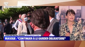 Masque: "continuer à le garder obligatoire" - 02/06