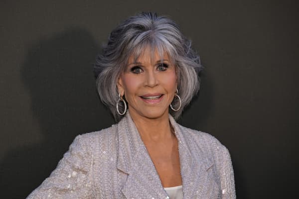 L'actrice américaine Jane Fonda à l'événement "organisé par L'Oréal "Lights on Women"