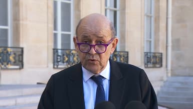 Jean-Yves Le Drian le 28 février 2022