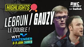 WTT Contender Zagreb (Double) : Lebrun-Gauzy ont-il validé leur ticket pour le dernier carré ? 