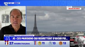 Didier Arino (Protourisme) pointe "une communication assez mauvaise (...) qui a poussé les Parisiens à quitter la capitale durant les JO"