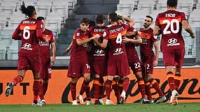 Les joueurs de la Roma