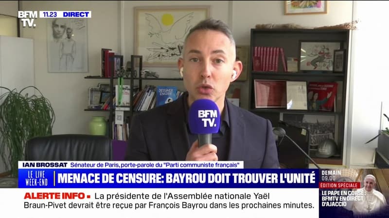 François Bayrou: selon Ian Brossat (PCF), 