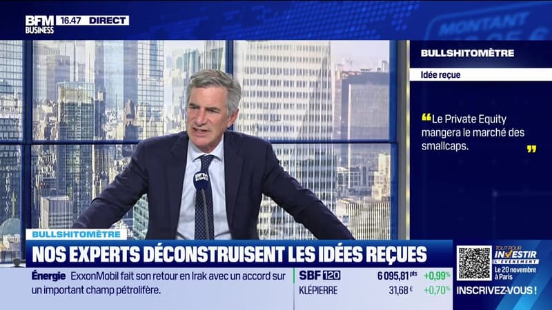 BullshitomÃ¨tre : "Le Private Equity mangera le marchÃ© des smallcaps" - FAUX rÃ©pond...