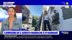 Législatives: Sabrina Agresti-Roubache lance sa campagne dans le quartier Saint-Barnabé à Marseille