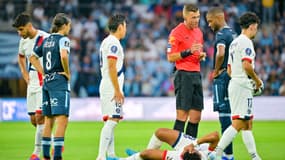 Gonçalo Ramos, blessé face au Havre le 16 août 2024.