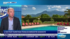 Olivier Cohn (Directeur Général de Best Western Hotels & Resorts France): "Il y a eu un effet de compensation (pour compenser l'absence des clients étrangers) [...] 90% de nos clients étaient français" cet été