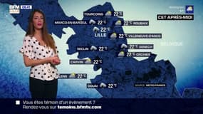 Météo: un temps mitigé ce jeudi avec beaucoup d'averses dans la métropole lilloise et quelques coups de tonnerre, un maximum de 22°C cet après-midi