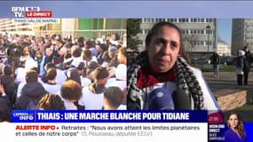Marche blanche pour Tidiane: "C'était un gamin qui était très calme" témoigne Aïcha