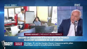 "La hausse des créations d'entreprises dure depuis plusieurs années" affirme Pierre Goguet de la CCI France