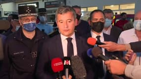 Intempéries dans le Gard: "Une personne est encore recherchée", selon Gérald Darmanin