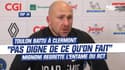 Clermont 36-21 Toulon : « Pas digne de ce qu'on fait » Mignoni ne digère pas la 1ère mi-temps du RCT