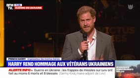 Aux Invictus Games, le prince Harry salue les vétérans ukrainiens