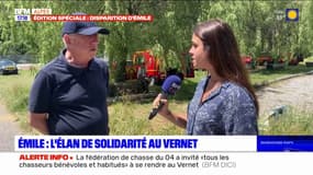 Disparition d'Émile: un fort élan de solidarité, note le maire du Vernet