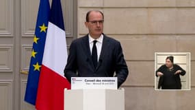 Le Premier ministre Jean Castex, le 28 avril 2021