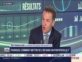 Éric Franceschini (Bordier & Cie) : pourquoi et comment mettre de l'or dans un portefeuille ? - 10/06