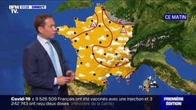 La météo pour ce mercredi 7 avril 2021