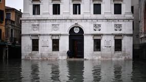La montée des eaux à Venise 